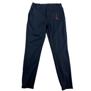 NWT Travis Mathew Jogger Pants Men's Sz 30 Black Lightweight Open to Close Golf